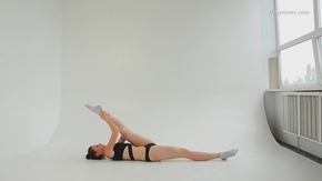Very hot naked gymnastics by Alla Sinichka